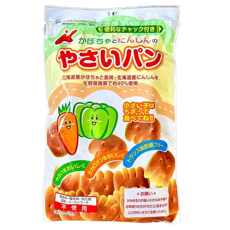 かぼちゃとにんじんの やさいパン 88g